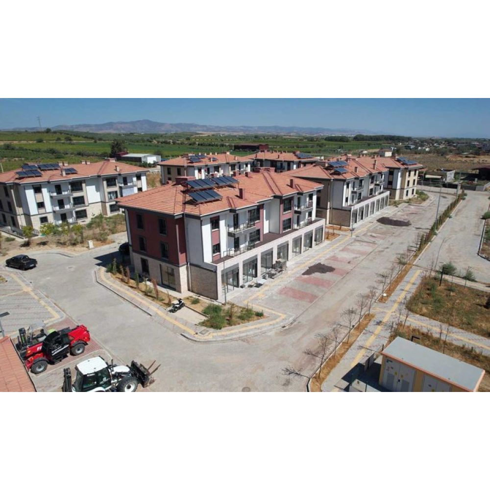 manisa salihli toki sosyal konut projesi - güneş enerjisi su ısıtma sistemi