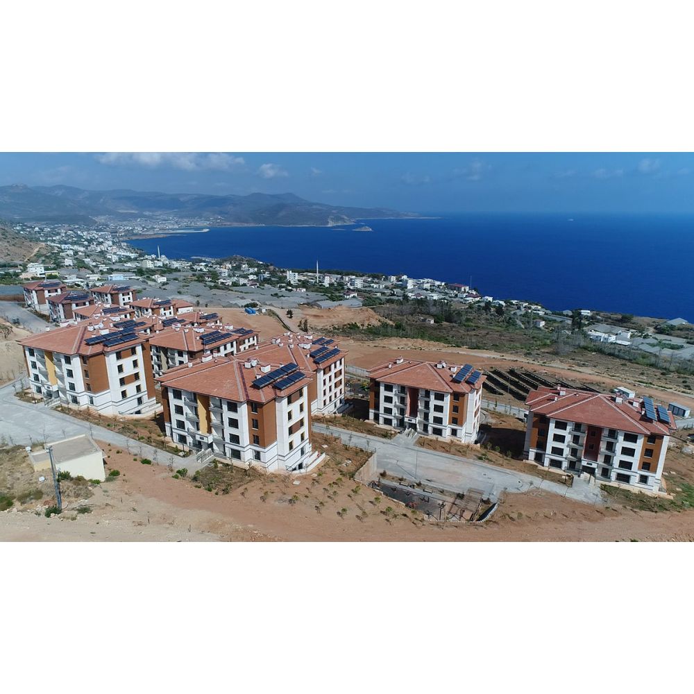 mersin aydıncık toki sosyal konut projesi- güneş enerjisi su ısıtma sistemleri