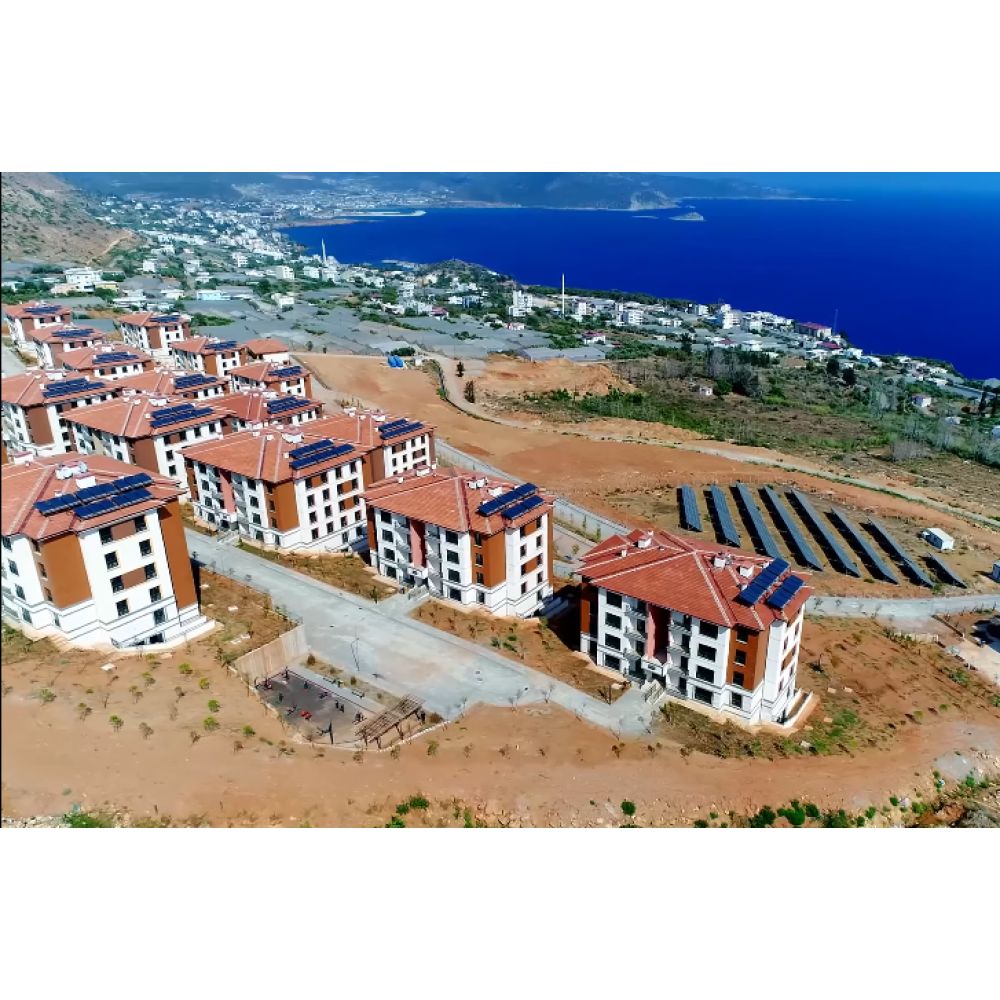 mersin toki sosyal konut projesi- güneş enerjisi su ısıtma sistemleri