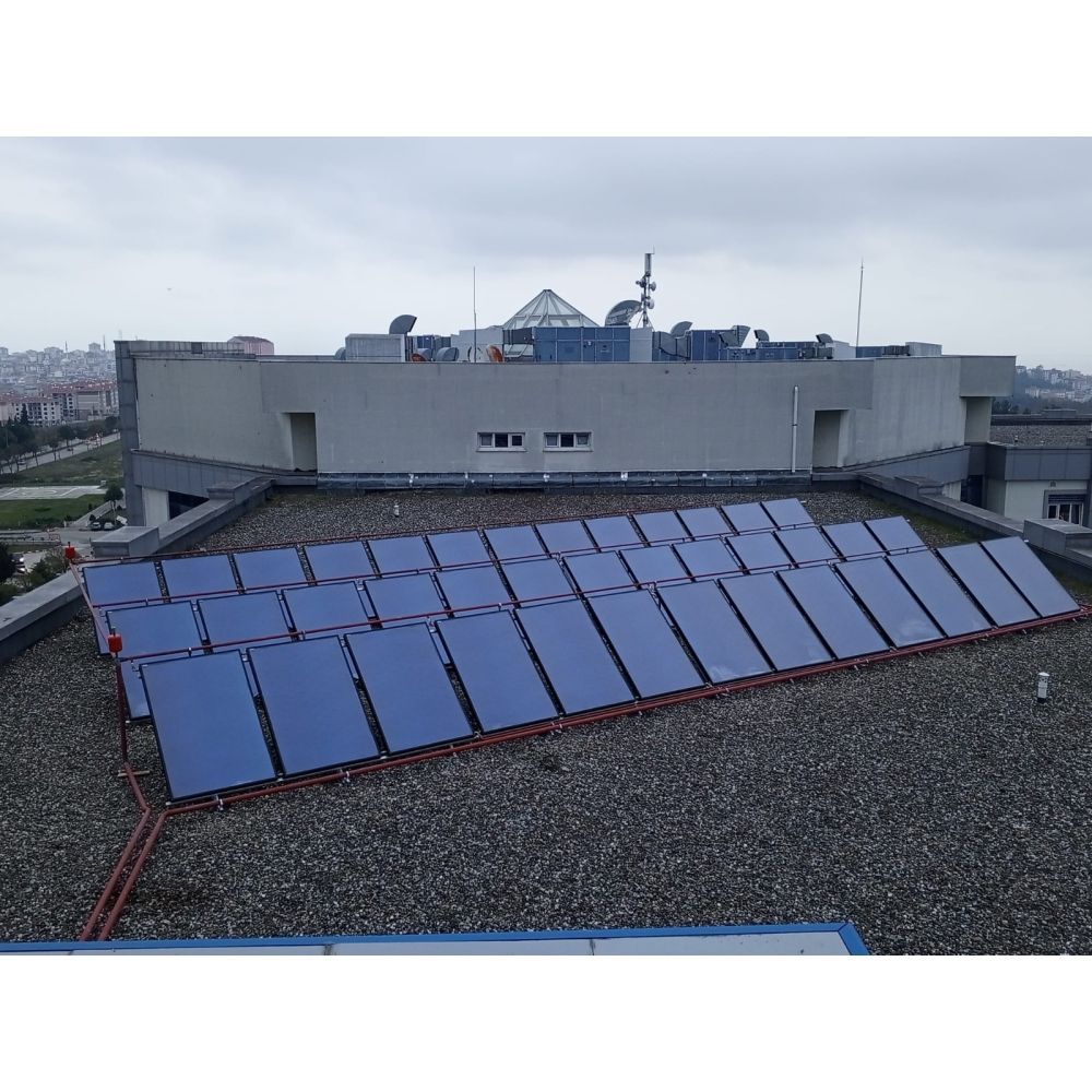 samsun devlet hastanesi - güneş enerjisi su ısıtma sistemleri