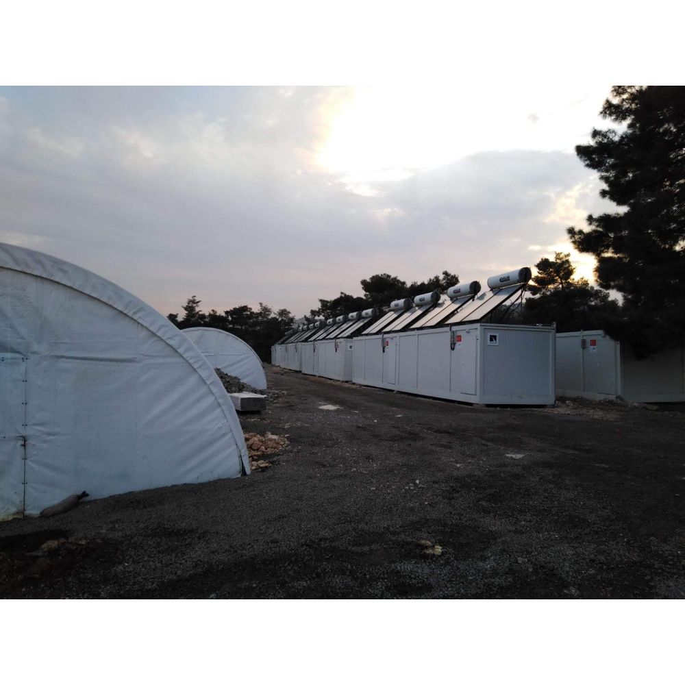 suriye cerablus mülteci kampı güneş enerji sistemi uygulaması