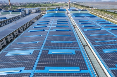 endüstriyel tesis için güneş enerji sistemi